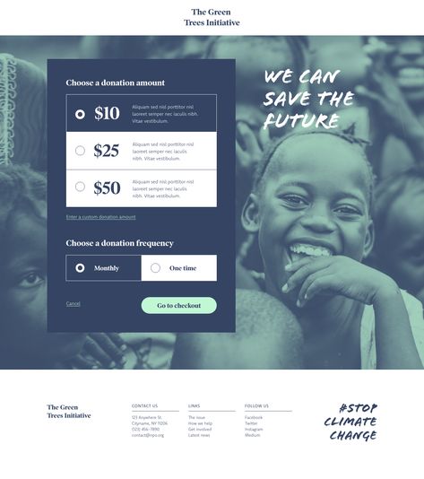 Donation 1 Npo Website Design, Donation Form Design, Donation Page Web Design, Non Profit Web Design, Donation Website Design, Ngo Website Design, Non Profit Website Design, Charity Website Design, Nonprofit Branding