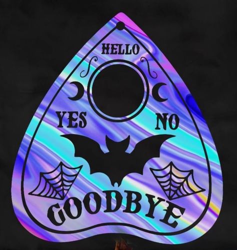 Ouija Planchette Tattoo Design, Quija Board Tattoo, Ouji Board Drawing, Oujia Board Tattoos, Ouija Board Planchette Tattoo, Planchette Tattoo Design, Planchette Tattoo, Ouija Tattoo, Vr Chat