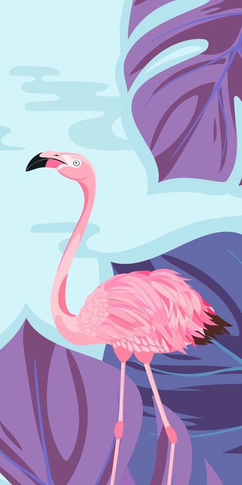 Flamingo Aesthetic Wallpaper, Cute Flamingo Wallpaper, Flamingo Wallpaper Iphone, Flamingo Wallpaper, Phone Android, Minimal Wallpaper, Flamingo Art, Iphone Wallpaper Girly, Art Wallpaper Iphone