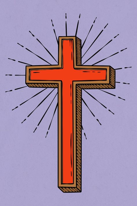 Cross Illustration Christian, Christian Pop Art, Free Printable Christian Wall Art, Christian Posters Free Printable, Faith Graphics, Church Signage, Cross Illustration, Jesus Illustration, Cross Poster