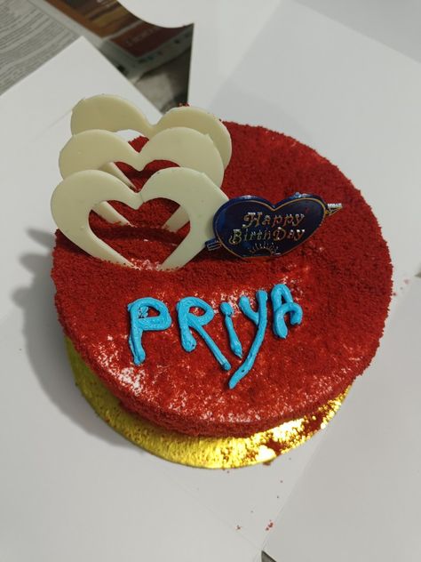 Happy birthday Priya cake Happy Birthday Priya, Happy Birthday Jaan, Write Name On Cake, Breakup Status, Happy Birthday Man, Cake Story, Train Video, Cake Name, Happy Birthday Name