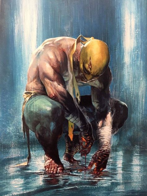 Iron Fist Marvel, Marvel Knights, Arte Dc Comics, Marvel Comic Character, Books Art, Marvel Comics Art, Marvel Stuff, Comics Art, Iron Fist