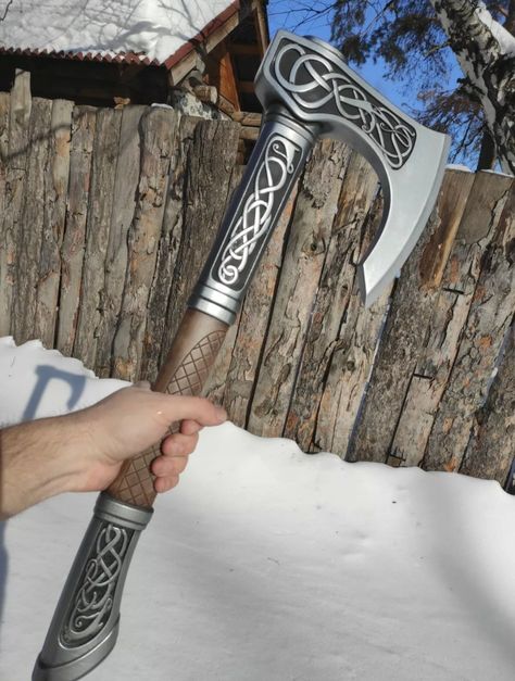 Assassins Creed Valhalla, Viking Cosplay, Assassin's Creed Valhalla, Pretty Knives, Handmade Knife, D2 Steel, Cool Swords, Cool Knives, Jolie Photo