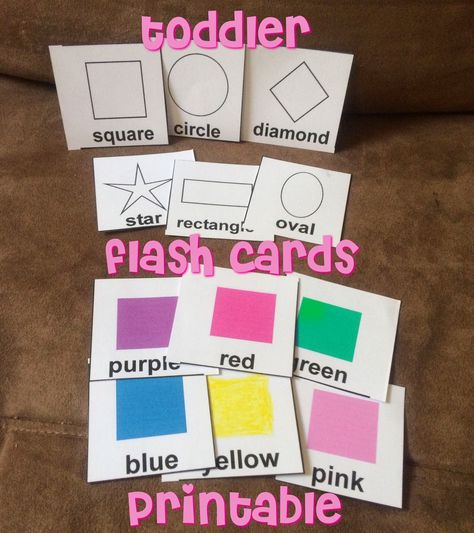 First Time Mom and Losing It: DIY Flash Cards for Toddlers and Printable Diy Flashcards, Flashcards Ideas, Flash Cards For Toddlers, Flashcards For Toddlers, Educational Flash Cards, Cards Tutorial, Abc Flashcards, Baby Learning Activities, Teaching Toddlers