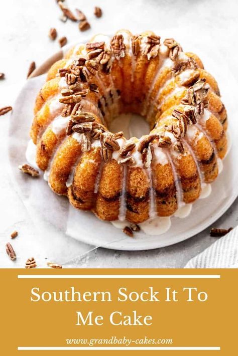 Socket To Me Cake Recipe, Sock It To Me Cake Recipe Betty Crocker, Sockittome Cake Recipes, Sock It To Me Cake Recipe From Scratch, Pecan Bundt Cake Recipes, Sockittome Cake, Pecan Cake Recipes, Sock It To Me Cake Recipe, Cake Texture