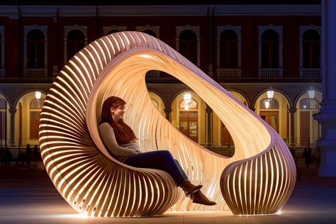 Parametric Architecture Concept, Parametric Furniture, Architecture Biennale, Vincent Callebaut, Venice Architecture, 3d Printing Architecture, Future Architecture, Pavilion Architecture, Parametric Architecture