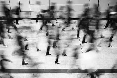 Time Lapse Photography of People Walking on Pedestrian Lane · Free Stock Photo People And Places Photography, Blurry People Walking, Pedestrian Lane, Photography Of People, Bulb Photography, Hong Kong Street, Ep Cover, Movement Photography, Passing Of Time