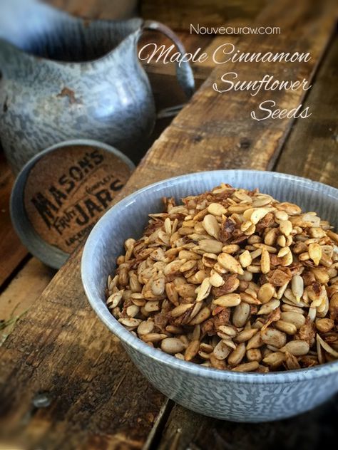 Candied Sunflower Seeds, Sunflower Seed Recipes, Raw Vegan Snacks, Seeds Recipes, Medicine Garden, Seed Recipes, Dehydrated Foods, Raw Vegan Diet, Savory Treats