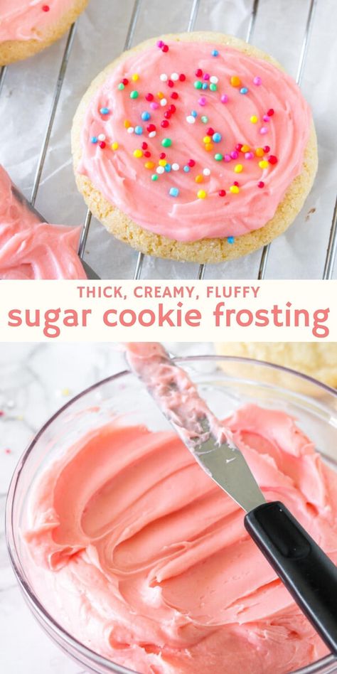 Glam Cupcakes, Christmas Baking Ideas, Sugar Cookie Frosting Recipe, Cookie Frosting Recipe, Sugar Cookie Icing Recipe, Soft Sugar Cookie Recipe, Cookie Icing Recipe, Recipes 2024, Baking Treats