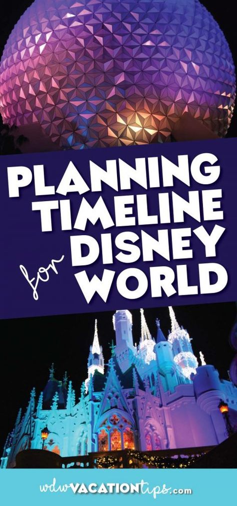 Disney World Vacation Planning Timeline • WDW Vacation Tips Wanderlust Wednesday, Orlando Trip, Travel Disney, Disney World Vacation Planning, Family Disney Trip, Florida Trip, Disney Trip Planning, Disney Vacation Planning, Disney Ideas