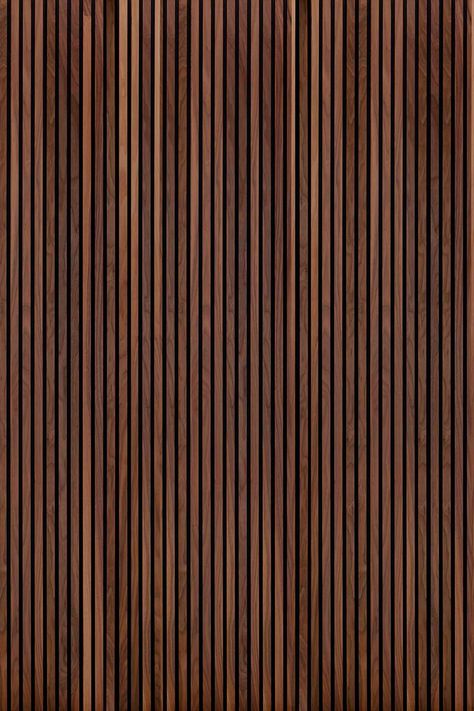 SlatWall Deep Walnut Acoustic Panel | Naturewall – Naturewall US Dark Wood Feature Wall, Wooden Slated Wall, Walnut Wood Paneling, Walnut Wood Slat Wall, Dark Wood Wall Panelling, Wood Veneer Panels, Walnut Wall Panels, Timber Cladding Texture, Walnut Wood Texture Interior Design