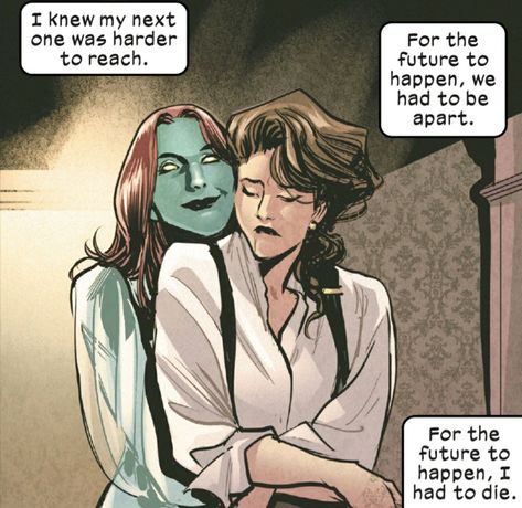 Mystique And Destiny, Mystique Comic, Xmen Oc, Mystique Xmen, Raven Darkhölme, Mystique Marvel, Destiny Comic, Red Veil, Irene Adler