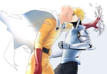 Yaoi pictures mostly fluff (no more request) #fanfic # Fanfic # amreading # books # wattpad Saitama Sensei, Genos X Saitama, One Punch Man 3, Saitama Genos, Anime One Punch Man, One Punch Man Funny, Saitama One Punch, Saitama One Punch Man, One Punch Man Manga