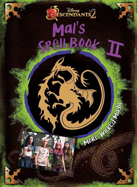 Mals Spell Book, Disney Descendants 2, Descendants 1, Descendants Cast, Disney Storybook, Isle Of The Lost, Disney Channel Original, The Descendants, Descendants 2