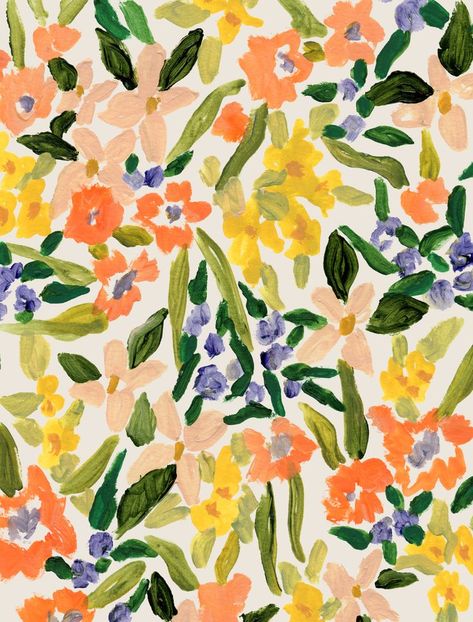 Gouache Painting, Motifs Organiques, Surface Pattern Design Inspiration, Creation Art, Pattern Design Inspiration, Flowers Painted, Floral Drawing, Floral Illustrations, Painting Patterns