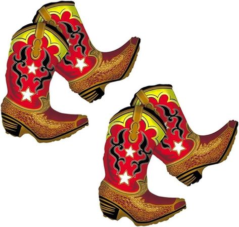 Amazon.com: Set of 2 Dancing Cowboy Boots Jumbo 36" Foil Party Balloons : Home & Kitchen Cowboy Birthday Party Decorations, Dancing Cowboy, Owl Balloons, Horse Balloons, Birthday Party Images, Western Birthday Party, Western Dance, Pink Cowgirl Boots, Cowboy Birthday Party