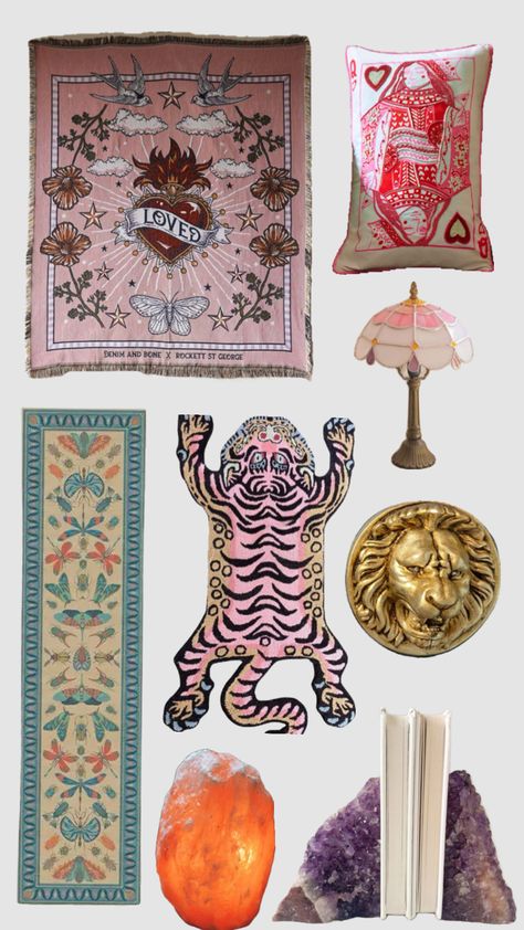 #Maximalist #roomdecor #lion #queenofhearts #rocketStGeorge #Tibetantigerrug iris ruggable runner rug #whimsical decor #apartment #inspiration aesthetic room decor cozy maximalism #eclectic maximalism Maximist Decor Living Room, Eccentric Room Decor, Maximalist Apartment Decor, Japanese Maximalism, Apartment Inspiration Aesthetic, Maximalist Room Aesthetic, Beige And Black Bedroom, Maximalism Aesthetic, Cozy Maximalism