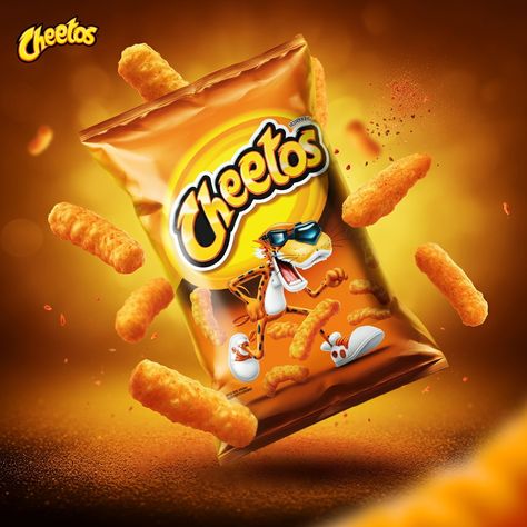 Cheetos 🔥 . #cheetos #snacks #chips #tiger #socialmediadesign #design #photoshop Food Creative Ads Ideas, Snack Poster Design, Cheetos Wallpaper, Chips Ads, Chips Packaging, Snacks Chips, Chip Packaging, Drinks Packaging, Chicken And Chips