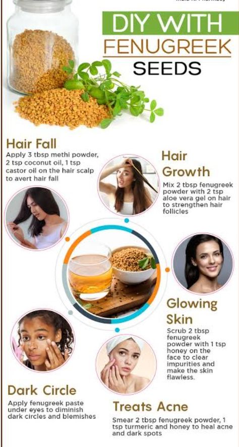 Fenugreek seeds DIY Fenugreek For Hair, Fenugreek Benefits, Veil Updo, Fenugreek Seed, Scalp Hair Growth, Homemade Hair Treatments, Hair Growing Tips, Lustrous Hair, Homemade Hair Products