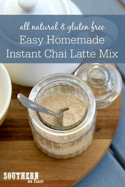 Easy DIY Instant Chai Latte Mix Recipe - gluten free, paleo, vegan, healthy, clean eating recipe, sugar free Diy Chai Latte, Chai Mix Recipe, Chai Latte Mix Recipe, Gluten Free Breakfast Recipes, Chai Latte Recipe, Almond Roca, Chai Tea Recipe, Tea Latte Recipe, Coffee Ingredients