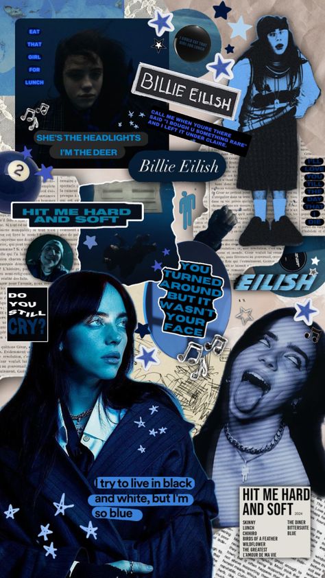 Billie Eilish Music, Pretty Wallpapers Tumblr, Music Collage, Estilo Taylor Swift, Celebrity Wallpapers, Instagrammer, Pop Music, Billie Eilish, Pretty Wallpapers