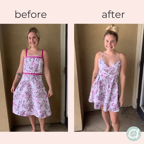 Thrift flip dress - upcycled clothing! Couture, Fimo, Dress Thrift Flip, Thrift Flip Dress, Clothing Flips, Dress Thrift, Upcycled Sewing, Flowing Summer Dresses, Thrift Ideas