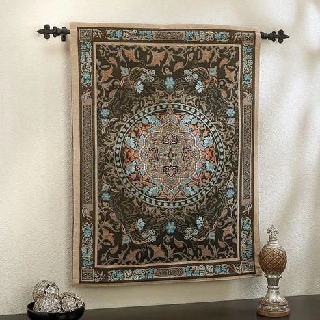 Moroccan Wedding Decor, Art Hanging System, Living Room Floor, Rug Wall Hanging, Wall Rug, Wall Carpet, Antique Persian Rug, Wow Art, Fine Rugs