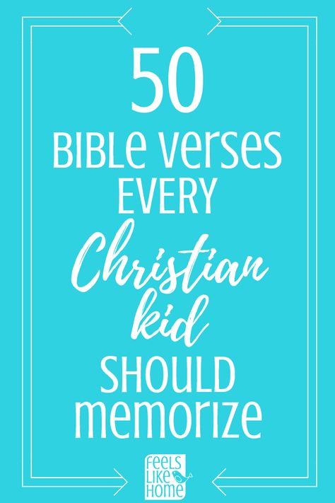 50 Simple & Easy Bible verses every Christian kid should know - These simple and easy verses for kids are encouraging and easy to memorize. The inspirational truths can help behavior and assist in parenting. They are short and easy for children to learn. Great for daily, weekly, or monthly scriptures, this list of verses is perfect for school or home. #parenting #allthingsparenting #raisingkids #christianity #Bible #encouragement #howtohomeschool #homeschooling #unschooling #homeschooltips Quotes Short Simple, Memory Verses For Kids, Scriptures For Kids, Family Bible Verses, Quotes Bible Verses, Verses For Kids, Short Bible Verses, Bible Verse Memorization, Scripture Memorization