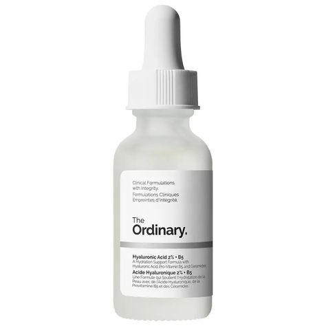 Hyaluronic Acid 2% + B5 Hydrating Serum - The Ordinary | Sephora The Ordinary Hyaluronic, Ordinary Hyaluronic Acid, Ordinary Hyaluronic, The Ordinary Retinol, The Ordinary Lactic Acid, Serum For Dry Skin, Hydration Serum, The Ordinary Hyaluronic Acid, The Ordinary Skincare