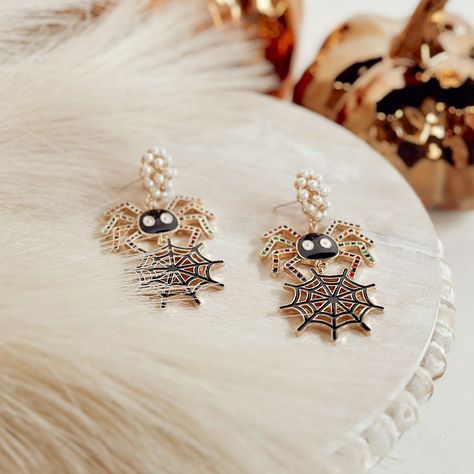 Have you seen our boo-tiful earrings in store and online? 👻 Cheap Trendy Halloween Earrings, Halloween Party Single Earring Jewelry, Boo Earrings, Edgy Halloween Drop Earrings, Halloween Novelty Drop Earrings Jewelry, Have You Seen