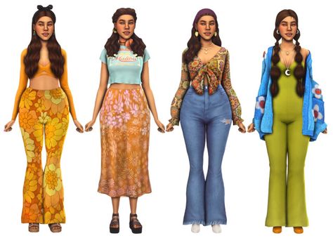 Sims 4 Decades Challenge, Sims 4 Challenges, Hair Earrings, Pelo Sims, Free Sims 4, Sims 4 Mm Cc, Sims 4 Expansions, Sims 4 Cc Folder, Sims 4 Teen