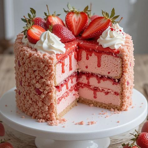 Love the sweet, fruity flavors of classic strawberry shortcake combined with rich, creamy cheesecake? This Strawberry Shortcake Cheesecake Recipe is the perfect dessert! Featuring layers of velvety cheesecake, fresh strawberries, and a buttery shortcake crumble, this indulgent treat is a must-have for birthdays, holidays, or any occasion. This instant download recipe includes step-by-step instructions, making it simple for beginners and experienced bakers alike. Whether you're hosting a party or just satisfying your sweet tooth, this strawberry cheesecake will impress every time! Why You'll Love This Recipe: ✔ Classic strawberry shortcake flavors with a creamy cheesecake twist ✔ Easy-to-follow instructions for a foolproof bake ✔ Perfect for birthdays, gatherings, and celebrations ✔ Instant Strawberry Shortcake Cheesecake Recipe, Shortcake Crumble, Classic Strawberry Shortcake, Strawberry Shortcake Cheesecake, Dessert Parfait, Easy No Bake Desserts, Creamy Cheesecake, Cheesecake Recipe, Fresh Strawberries