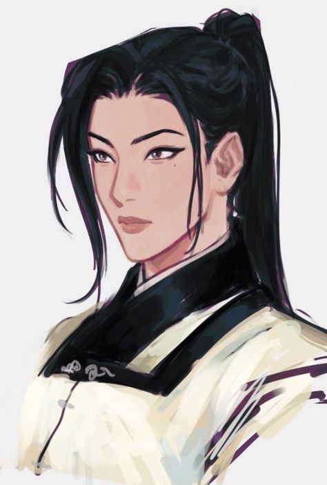 Liu Qingge Fanart, Black Oc, Comic Tutorial, Scum Villain's Self-saving System, The Villain, Fantasy Creatures, Kids Design, Character Inspiration, On Tumblr