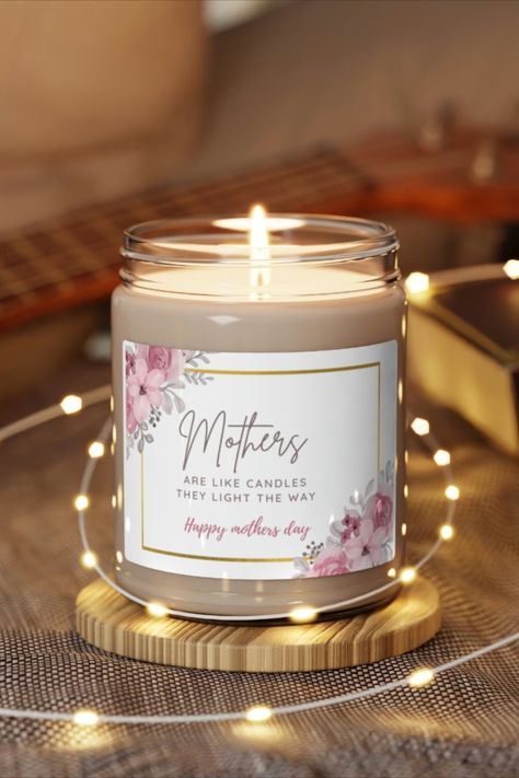 Candle Mothers Day Gift, Mother Day Candles, Custom Mothers Day Gifts, Mothers Day Candle Gift Box Ideas, Mother’s Day Candle Ideas, Mothers Day Candles Ideas, Mother’s Day Candle, Jar Candles Ideas, Mother Candle