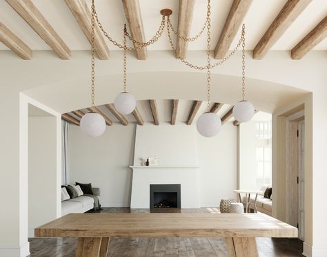 Swagged Light Fixtures, Swag Light Fixture, Natural Chandeliers, Swag Chandelier, Foyer Chandelier, Adobe House, Storybook Cottage, Swag Light, Hamptons House