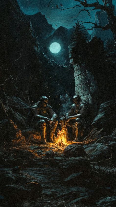 Black Couple Date Night Outfits Fantasy Wallpaper Medieval, Fantasy Horror Aesthetic, Elden Ring Boss Art, Dark Fantasy Artwork Wallpaper, Desktop Wallpapers Dark Fantasy Art, Dark Souls Background, Fantasy Campfire, Dark Fantasy Aesthetic Wallpaper, Dark Desktop Wallpaper Hd 1080p