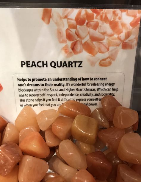 Peach Quartz #Quartz #PeachQuartz #Crystal #Magic #Energy #Dreams Peach Magical Properties, Orange Quartz Meaning, Peach Quartz Meaning, Crystal Encyclopedia, Peach Crystals, Stone Meanings, Peach Quartz, Crystal Magick, Magic Energy