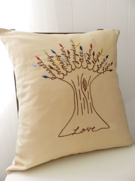 Love Pillow Cover. Personalized Family Tree. Parents Anniversary Gift. Gift for Mom Birthday. Sister. Family Pillow. Children's names.https://www.etsy.com/listing/122529386/love-pillow-cover-personalized-family Family Tree Pillow, Parents Anniversary Gift, Family Tree Quilt, Anniversary Pillow, Family Pillow, Personalized Pillow Cover, Love Pillow, Parents Anniversary, Personalised Family Tree