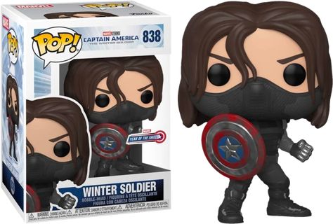 Funko Pop Avengers, Best Funko Pop, Игрушки Funko Pop, Captain America The Winter Soldier, Funko Pop Dolls, Funk Pop, Funko Pop Toys, Funko Pop Collection, Captain America Winter Soldier