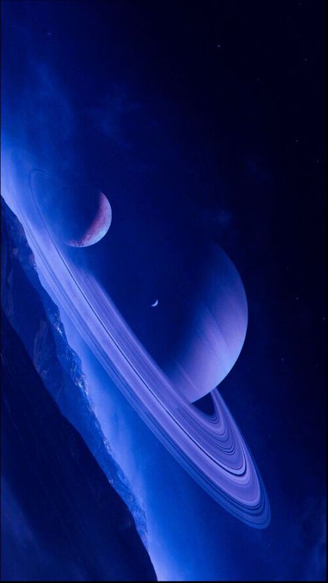 Dark Blue Space Wallpaper, Blue Planet Aesthetic, Neptune Wallpaper Aesthetic, Blue Futuristic Aesthetic, Blue Space Aesthetic, Saturno Aesthetic, Azul Vibes, Neptune Aesthetic, Neptune Planet