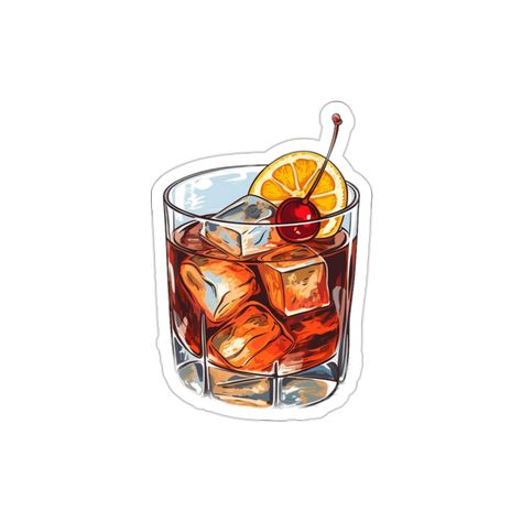 Excited to share the latest addition to my #etsy shop: Old Fashioned Cocktail Sticker - Compact Vinyl Decal for Laptop, Tablet, Hydroflask - Perfect for Whiskey, Bourbon, Scotch Lovers https://etsy.me/3NsYN22 #cocktailsticker #funsticker #alcoholsticker #adultstickers Alcoholic Drinks Stickers, Whiskey Sticker, Alcohol Stickers, Drinks Stickers, Soft Sticker, Bar Stickers, Classic Old Fashioned, Fashion Stickers, Weird Stickers