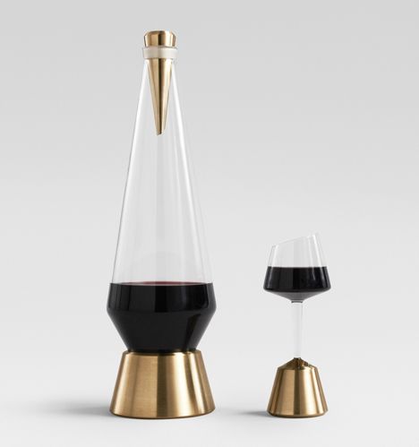 Bishop of Norwich by Kacper Hamilton Kitchen Ikea, Serving Wine, Wine Set, Serving Set, Decanters, Objects Design, Wine Decanter, Bottle Design, Decoration Table