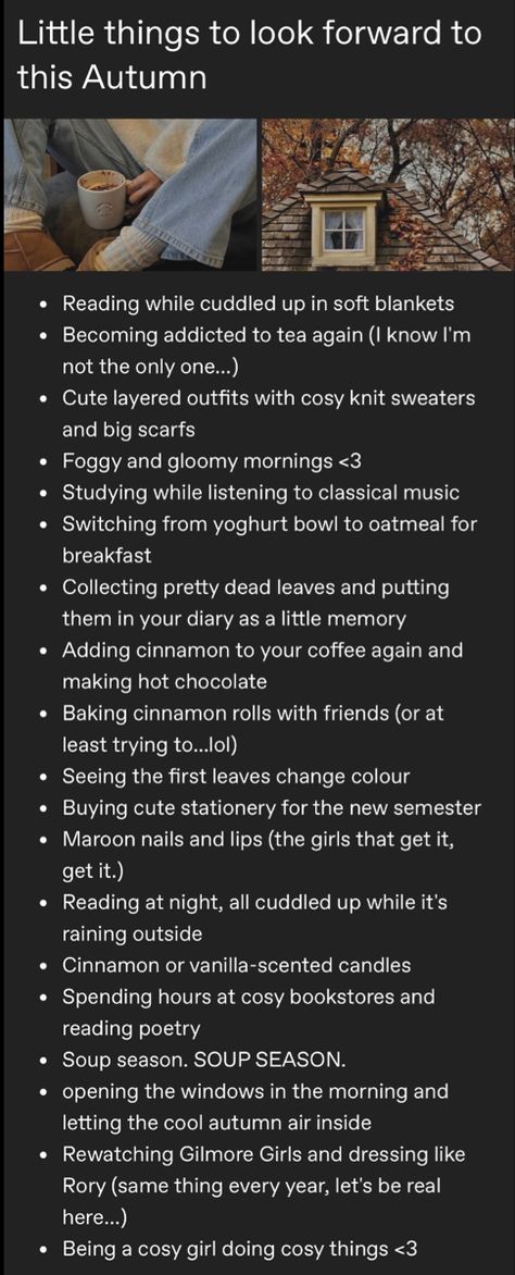 autumn hot chocoate halloween fall leaves school rory gilmore dark academia light academia october reading Dark Academia Self Care, Dark Academia Autumn Aesthetic, Dark Academia Routine, Dark Academia Morning Routine, Dark Academia Workout, Orange Academia, Dark Academia Hobbies, Spooky Academia, Autumn Academia Aesthetic