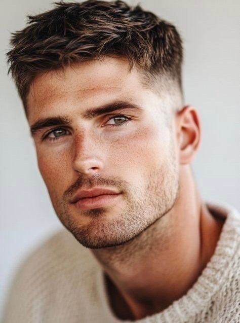 Classic Male Haircut, Short Men Hairstyles, Men’s Hairstyle Fringe, Men’s Haircut Styles, Men’s Hairstyles Short Messy, Nars Campaign, Short Hair Men Fade, Short Men Hairstyle, Mens Haircut Ideas