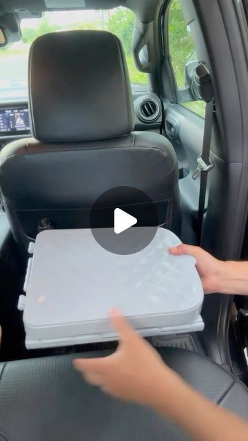 Patrick Botticelli on Instagram: "The one accessory every car or truck needs. A portable collapsible car toilet is great when traveling with kids or adults with IBS. It is perfect for camping and when also be good on a boat. We know you all can just go in the woods but there are critters there waiting to bite you. Please dispose of waste and bags responsibly. I am not an affiliate or selling this product. #camping #roadtrip #portapotty #ibsdiet" Portapotty Ideas, Camping In Car, Car Toilet, Vehicle Camping, Portable Toilet For Camping, Travel Potty, Portable Bathroom, Camping Toilet, Camping Gadgets