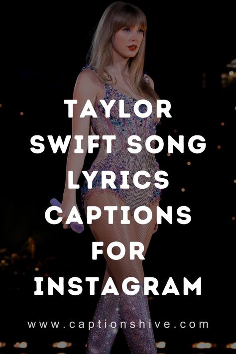 390+ Taylor Swift Song Lyrics Captions for Instagram Quotes From Taylor Swift Songs Lyrics, Taylor Swift Song Lyrics Captions, Taylor Swift Lyrics Captions Midnights, Taylor Swift Quotes Tattoos Song Lyrics, Taylor Lyrics Caption, Famous Taylor Swift Lyrics, Reputation Taylor Swift Captions, Funny Taylor Swift Lyrics, Taylor Swift Vacation Captions