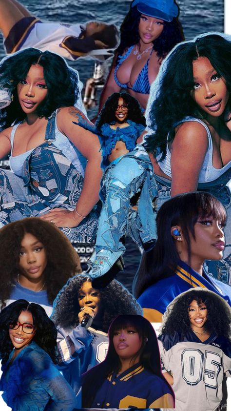 Sza Aesthetic Wallpaper Blue, Sza Collage Wallpaper, Vintage Space Art, Sza Singer, Pretty Wallpaper Ipad, Pink Wallpaper Hello Kitty, Bratz Doll Outfits, R&b And Soul, Paternity Test