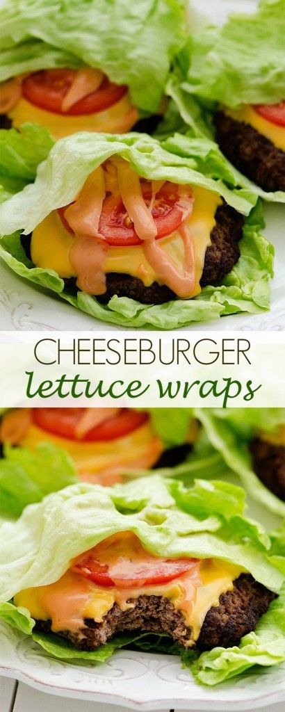 Cheeseburger Lettuce Wraps - Life In The Lofthouse Cheeseburger Lettuce Wraps, Sandwich Vegetarian, Resep Diet, Keto Cheesecake, Diets For Beginners, Diet Keto, Lettuce Wraps, Diet Meal Plans, Recipes For Beginners