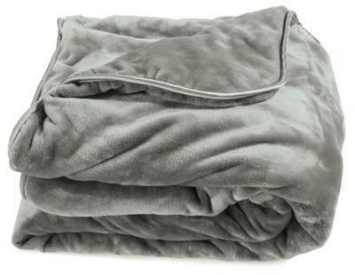 Brookstone® Weighted Blanket in Grey Best Weighted Blanket, Natural Bedding, Weighted Blankets, Desk Toys, Weighted Blanket, Cozy Bed, Blanket Pattern, Luxury Bedding, Better Sleep