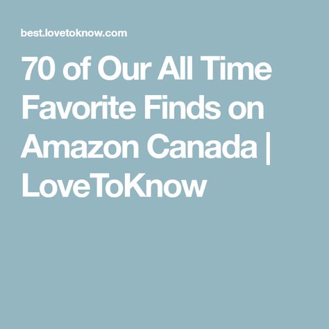 70 of Our All Time Favorite Finds on Amazon Canada | LoveToKnow Finds On Amazon, Butter Bell, Pet Odor Eliminator, Silicone Trivet, Sink Caddy, Amazon Canada, Pet Urine, Soap Scum, Pet Odors